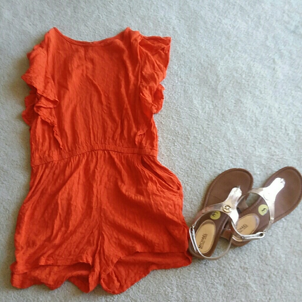 Old navy bright orange